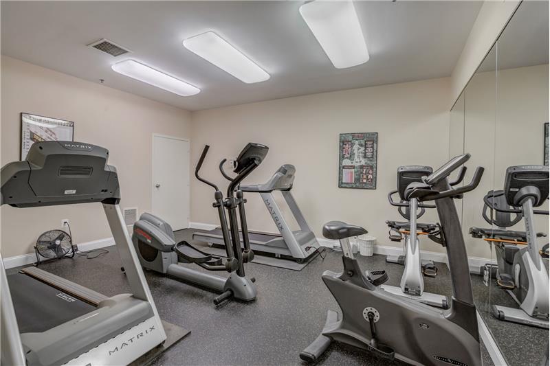 One of Two Fitness Rooms in Providence Square