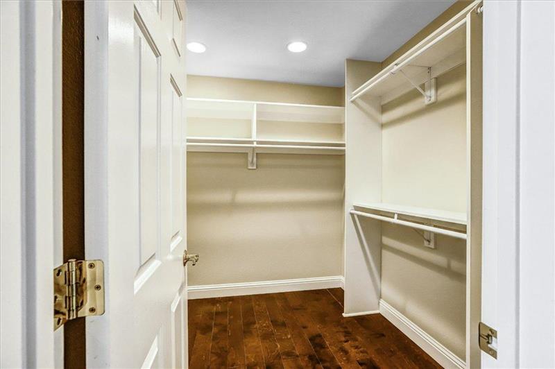 2 Large Walk In Closets