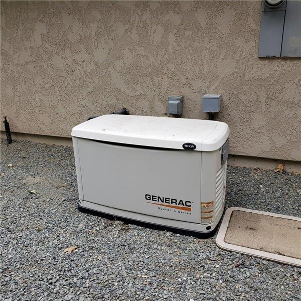 Gas Powered Generac Generator