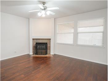 Fireplace in living room