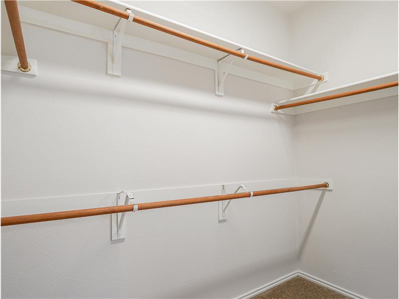 Huge walk in closet