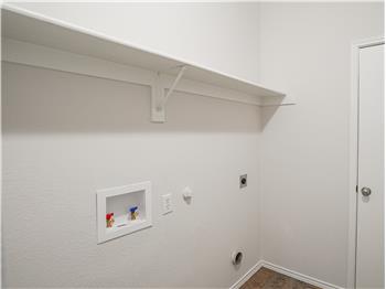 Separate laundry room