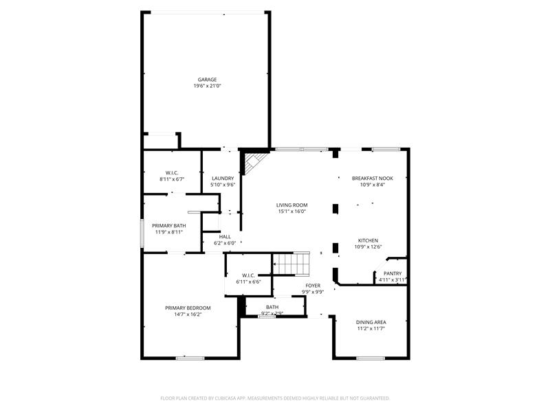 First level floor plan