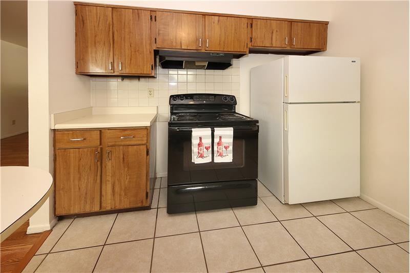 Kitchen also provides access to the garage, you don't have to carry your groceries far!
