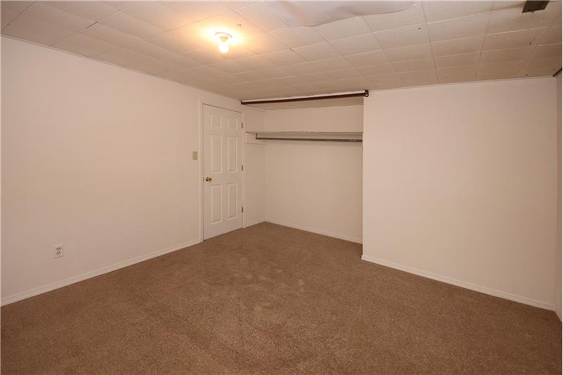 Bedroom 4 in basement