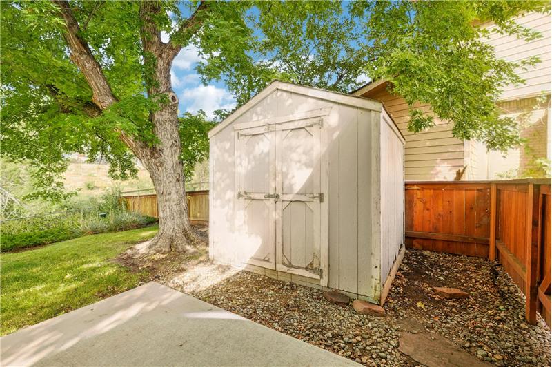 8x10 wood storage shed