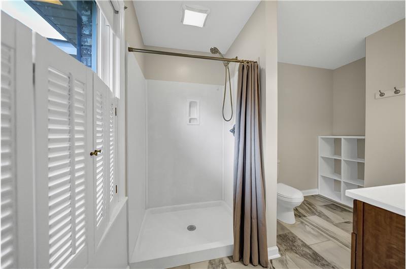 Owner's shower