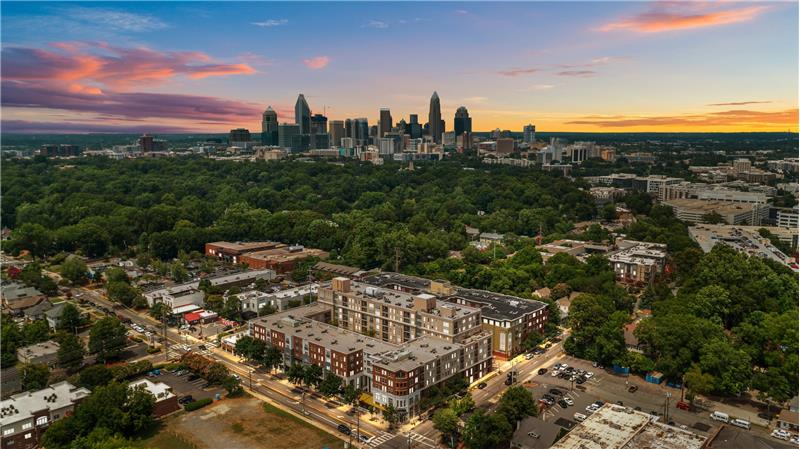 You'll love the convenience of urban living close to Charlotte's Uptown, while enjoying tranquility of a historic neighborhood