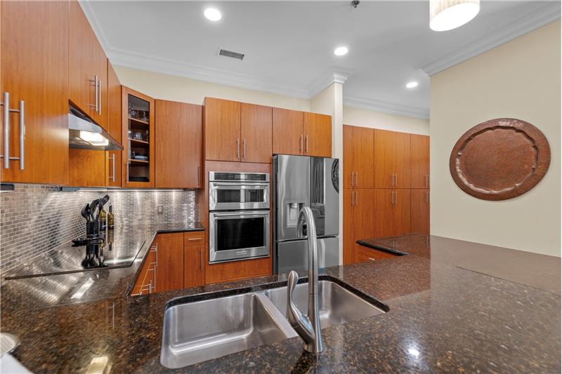 With abundant cabinets, everything from cookware to pantry items can be neatly stored and easily accessed