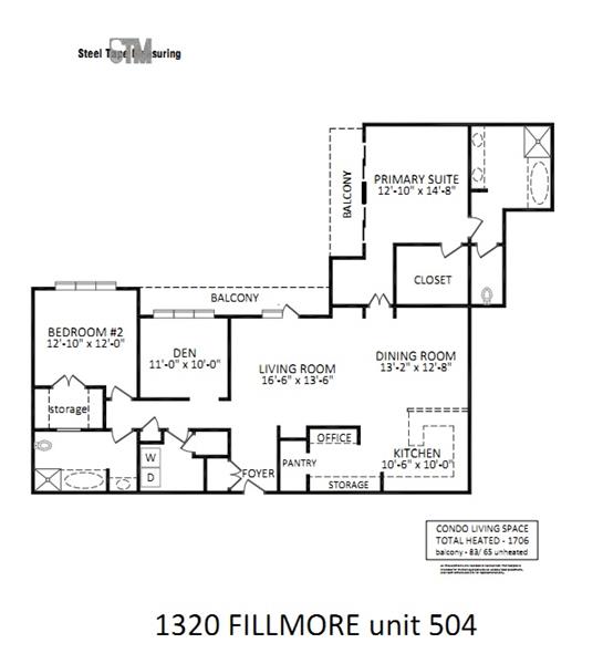 Open, flowing floor plan ideal for entertaining