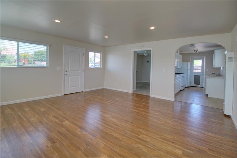 Remodel included NEW: Raised panel doors, textured and painted interior, wood laminate flooring, trim and baseboard....