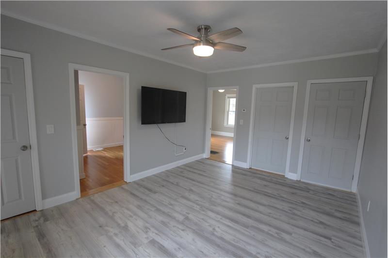 Living Room to Bathroom View