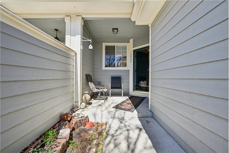 Covered porch