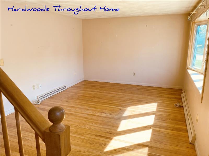 Living Room- Hardwoods throughout Home