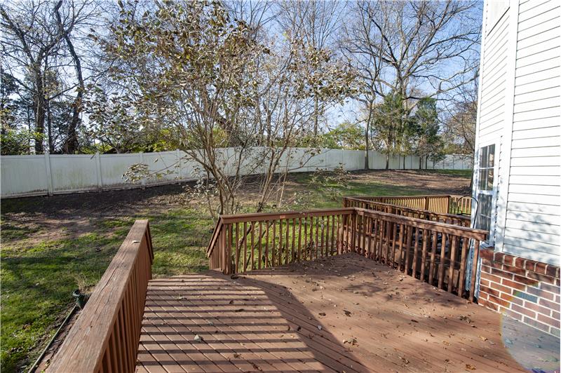 1402 Reagan Court View from Deck