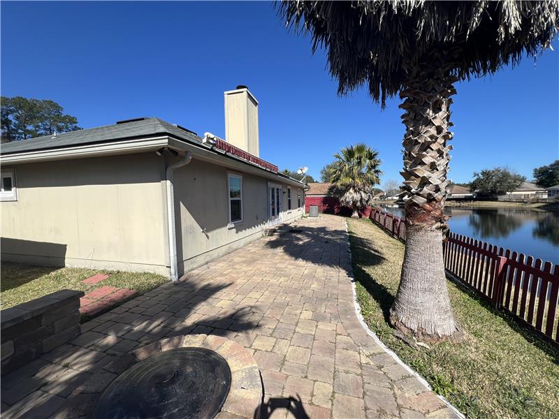 Pavered Patio and Walkway