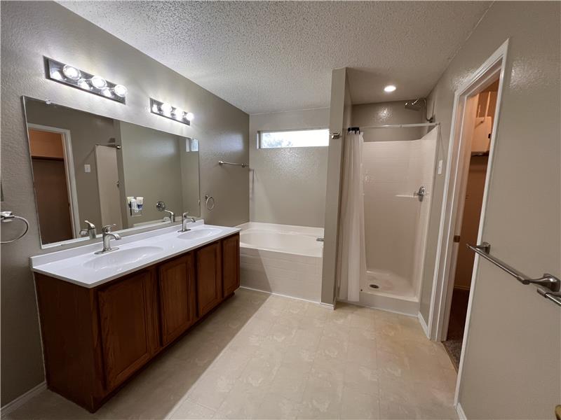 Master Bath Double sinks