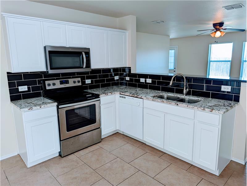 Stainless oven and microwave