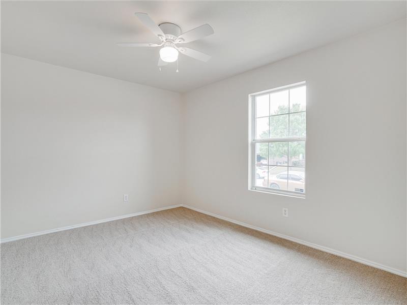 4th bedroom at the front of the house would make a great office!