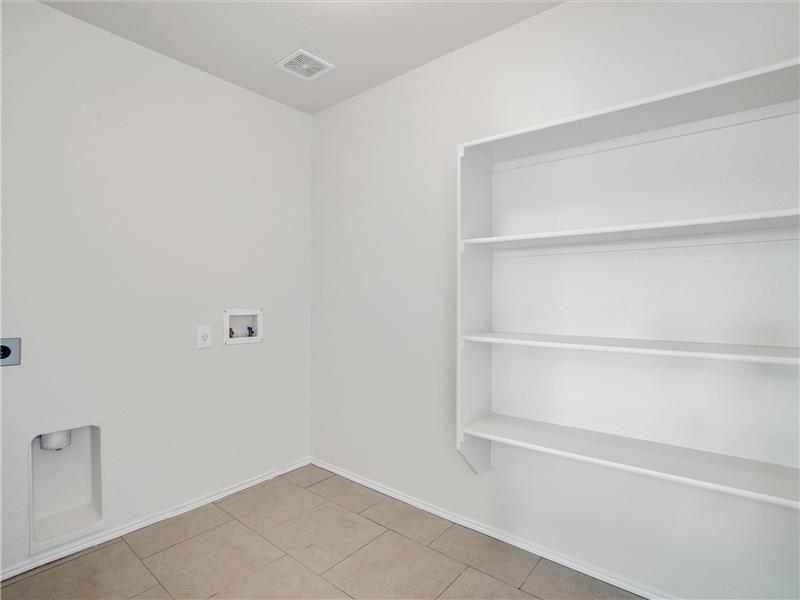 Laundry room and pantry