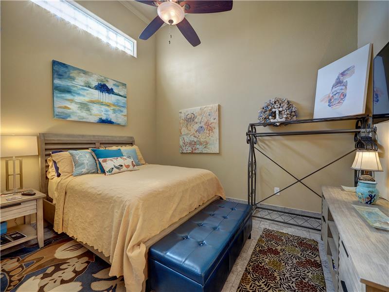 Bedroom 6 in guest quarters off garage