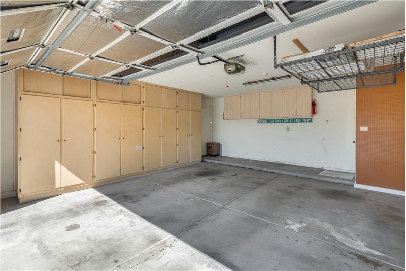 storage cabinets in Garage