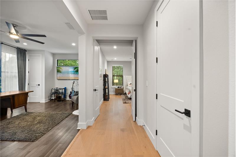 Upstairs Hall to Bonus Room and Primary Suite