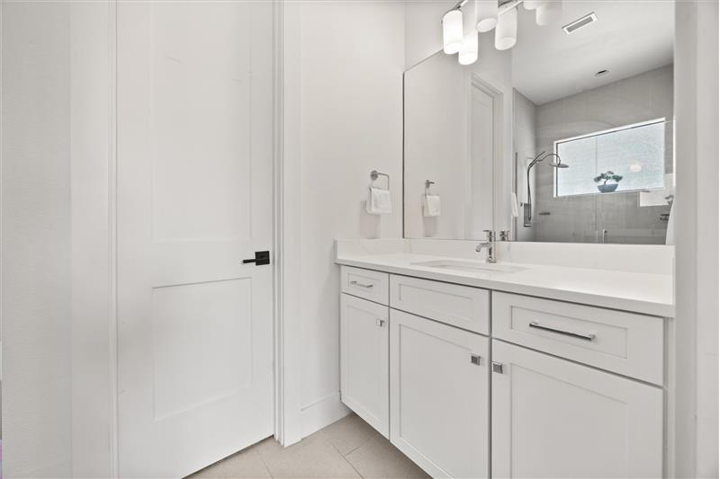 Ensuite Bath for Bedroom 2 Downstairs