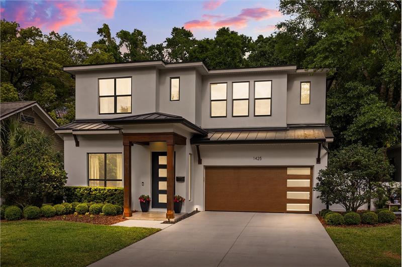 Front View Twilight