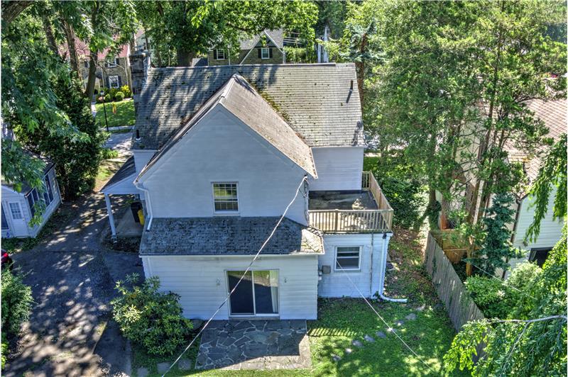 143 Trent Road, Wynnewood, PA 19096, Rear View