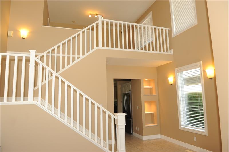 Stairs to the above floor