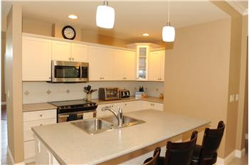 Kitchen Island with Breakfast Bar
