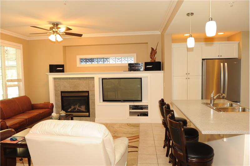 Family Room with Gas Fireplace