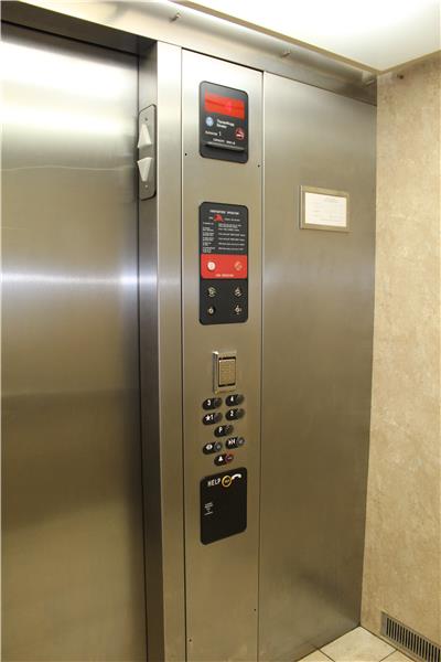 Elevator - Private Code to Parking Garage 