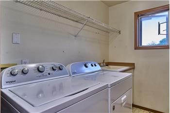 Upstairs Utility Room and All Appliances Stay