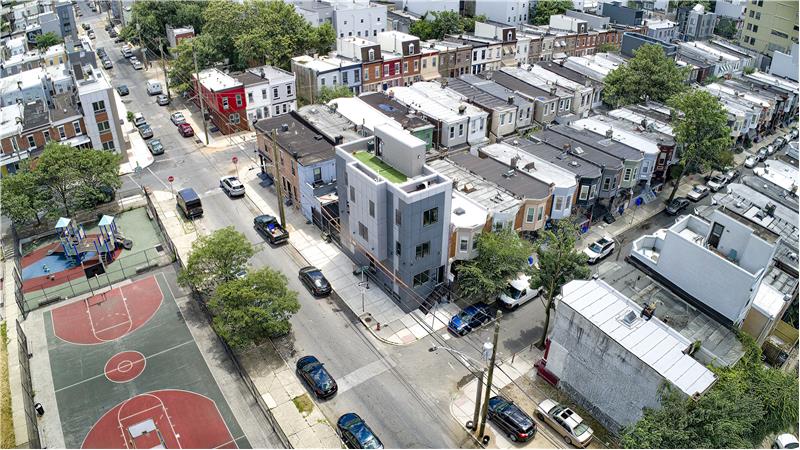 1463 N Corlies Street B Aerial View