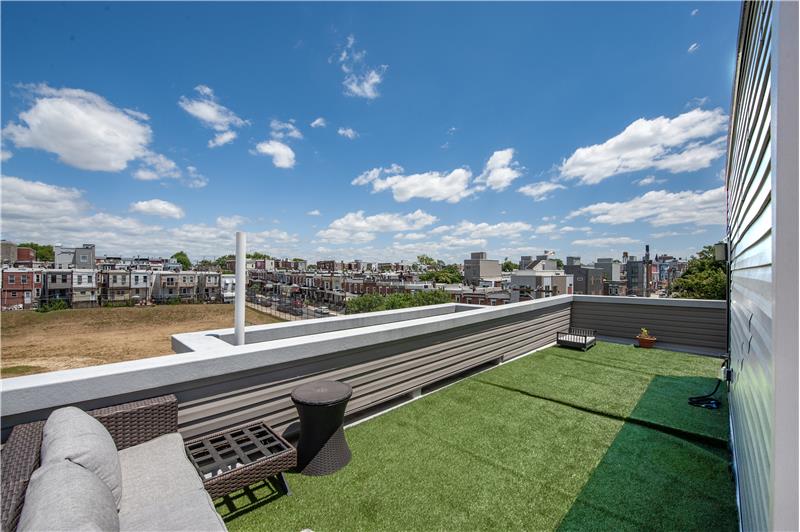  1463 N Corlies Street B Rooftop Deck