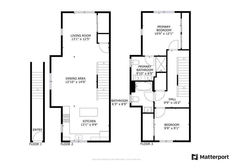 1463 N Corlies Street B Floorplan