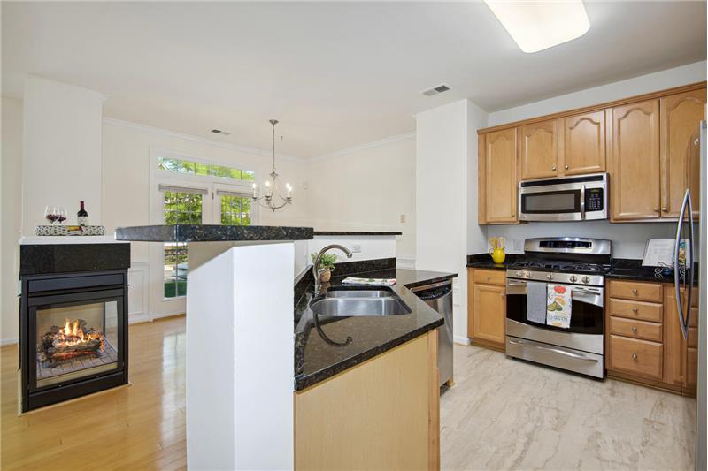 New Ceramic Tile Floors in Kitchen