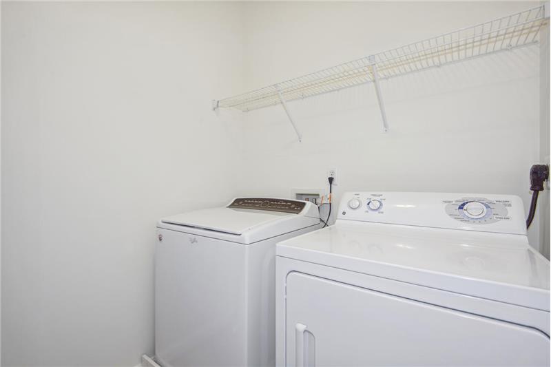 Laundry Room off of Third Floor Loft