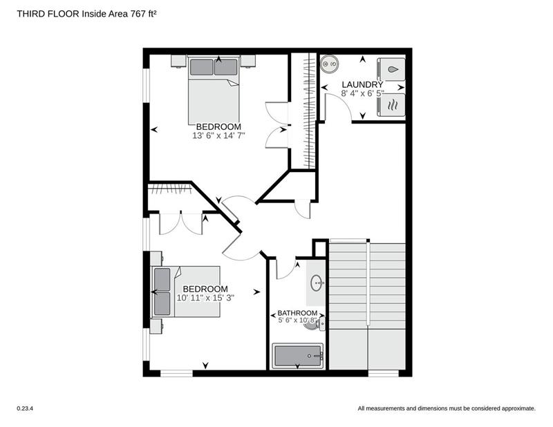 3rd Level Floor Plan