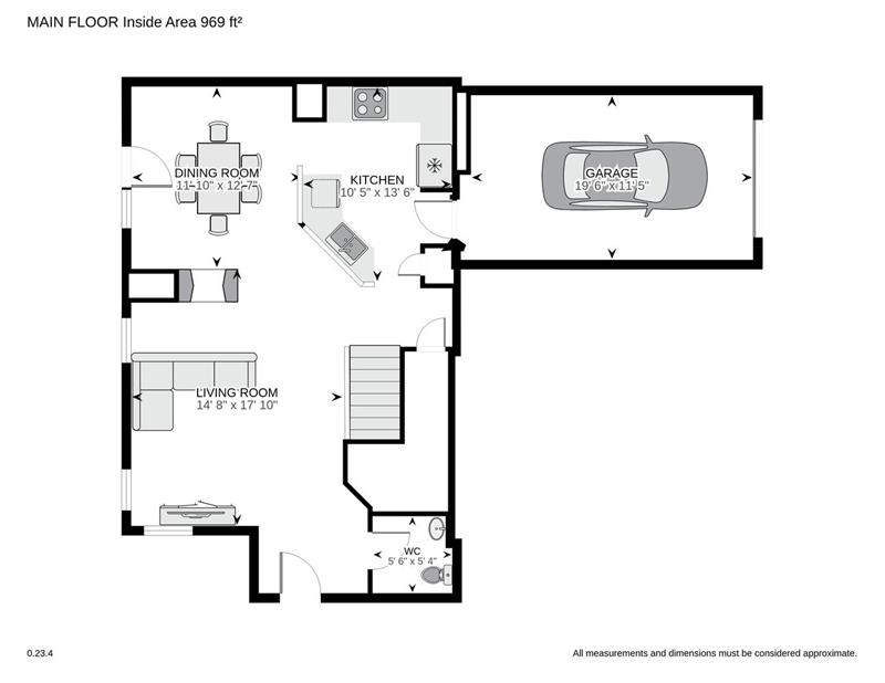 1st Level Floor Plan