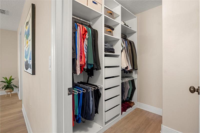 Primary Walk In Closet