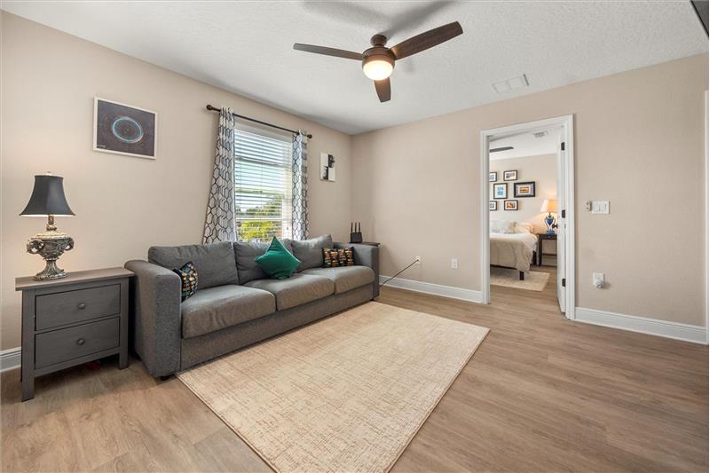 Upstairs Loft/Media Space