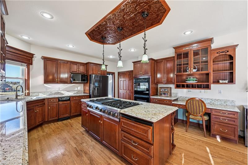 Kitchen viewed from eating area