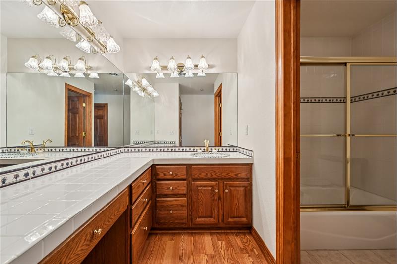 Hallway bathroom upstairs