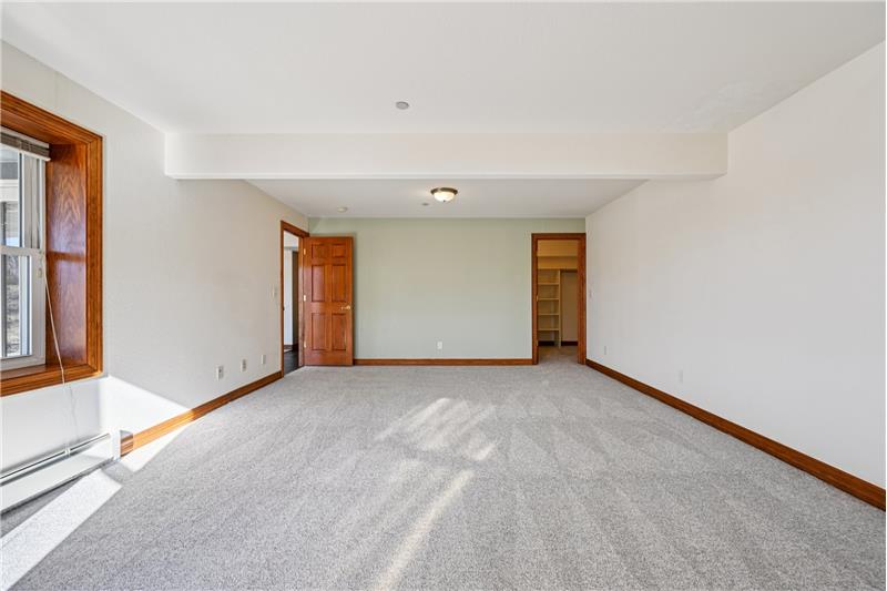 Another view of downstairs guest bedroom