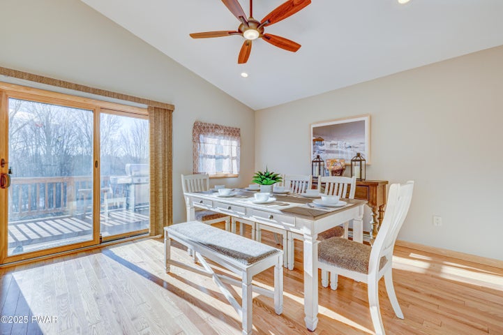 Walkout Slider to Back Deck