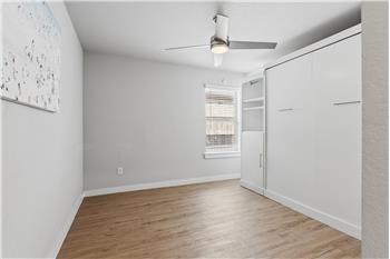 One of 3 guest bedrooms.  This room has a murphy bed so it can be used as a home office or gym when there are no guest.