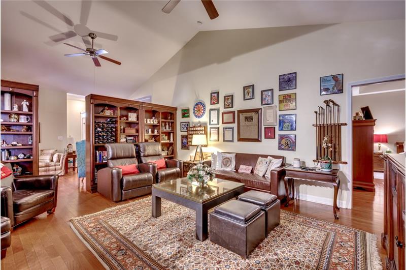 Photo taken prior to room being reorganized.